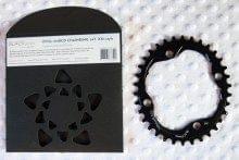 AbsoluteBlack oval chainring unboxed