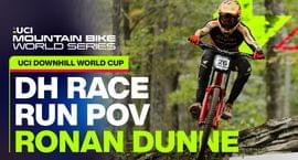 Ronan Dunne second place at UCI Mountain Bike World Cup, Snowshoe