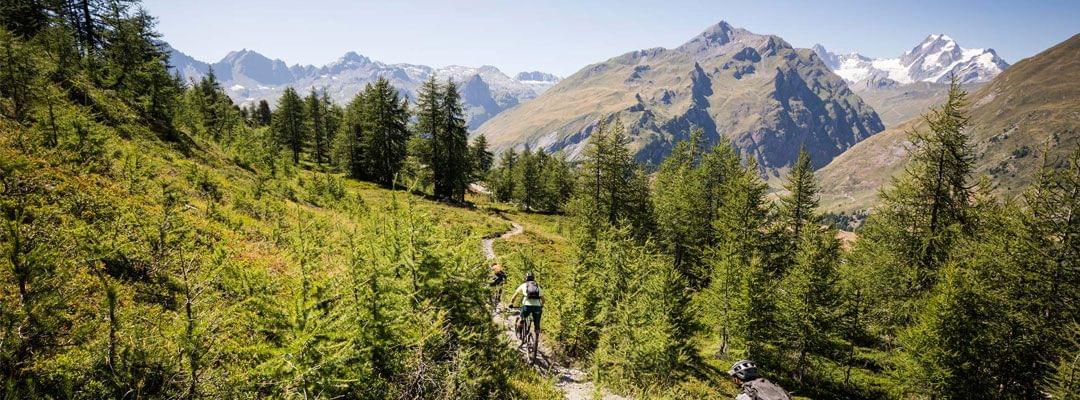 Three Seasons MTB trips in the Aosta Valley Italy