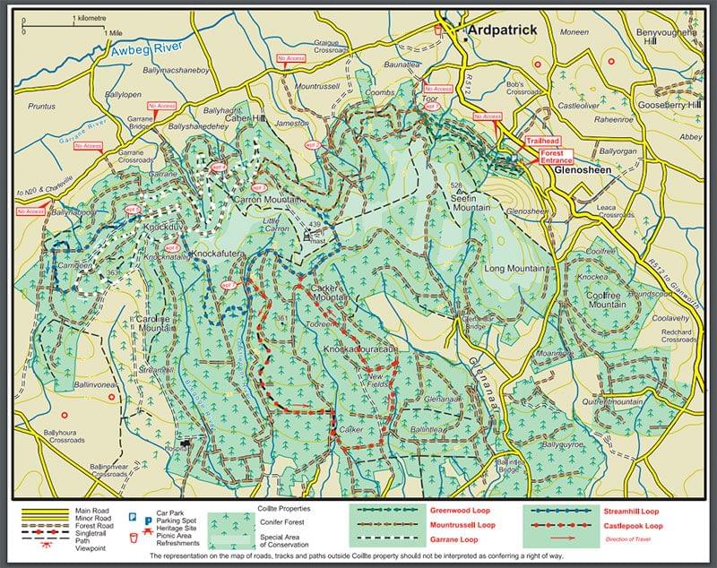 Ballyhoura store mtb trails