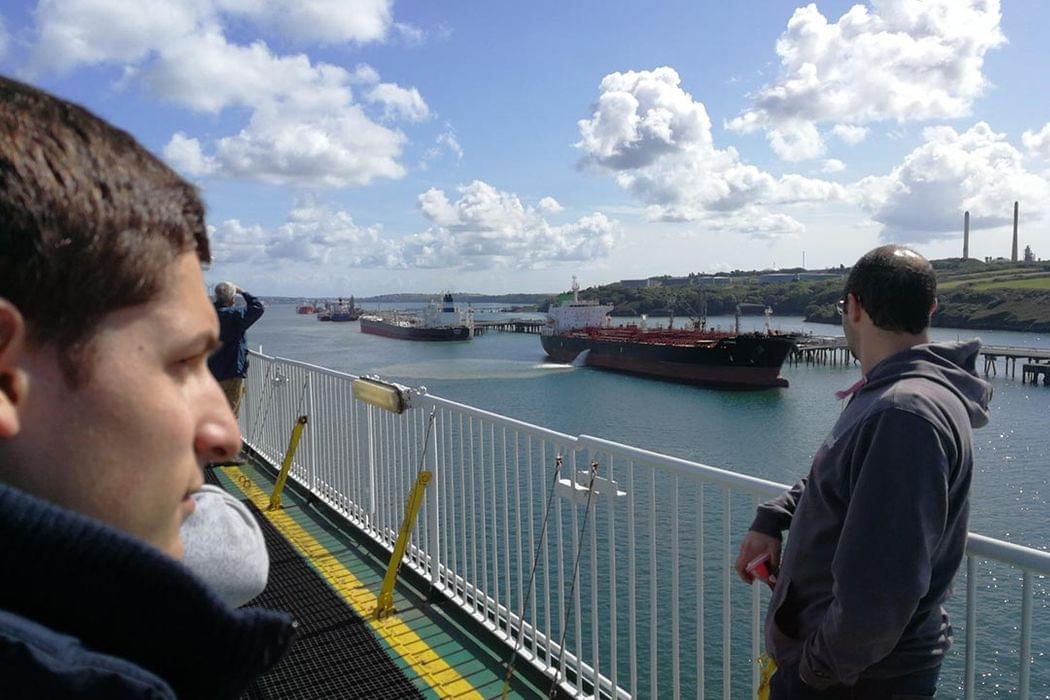 Irish Ferries into Pembroke harbour