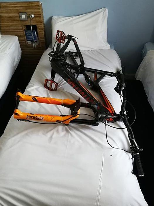 MTB at Travel Lodge Merthyr Tydfill