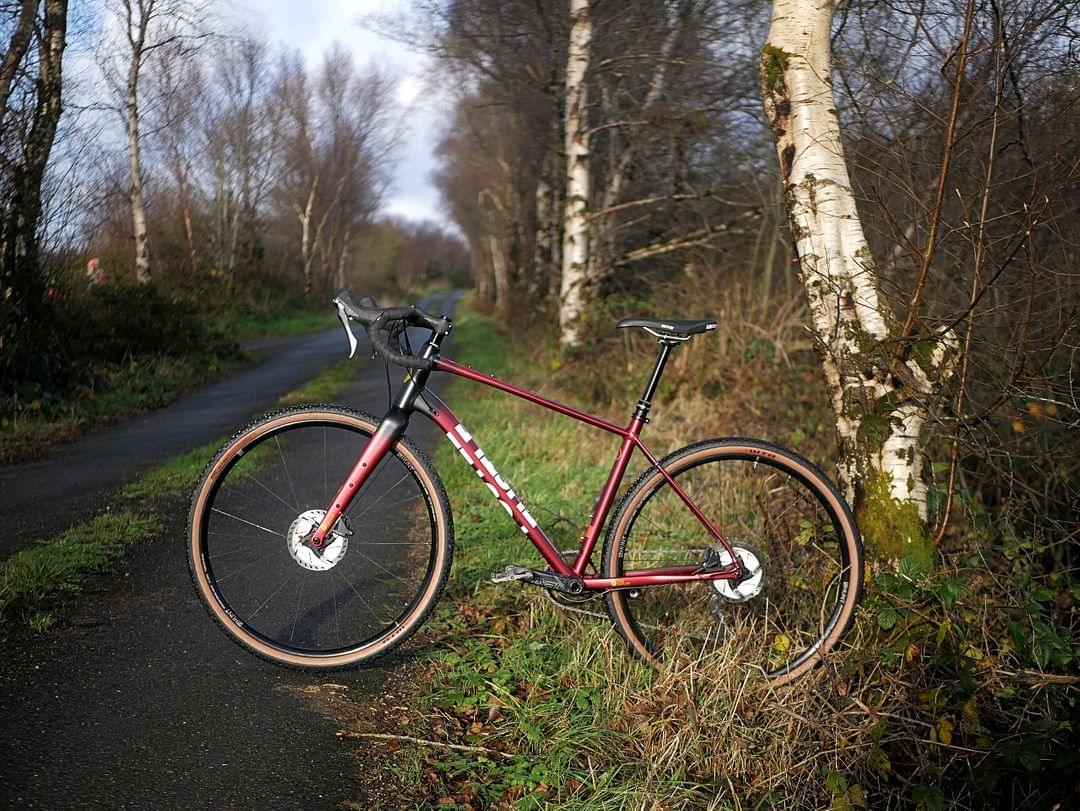 Gravel bike riding