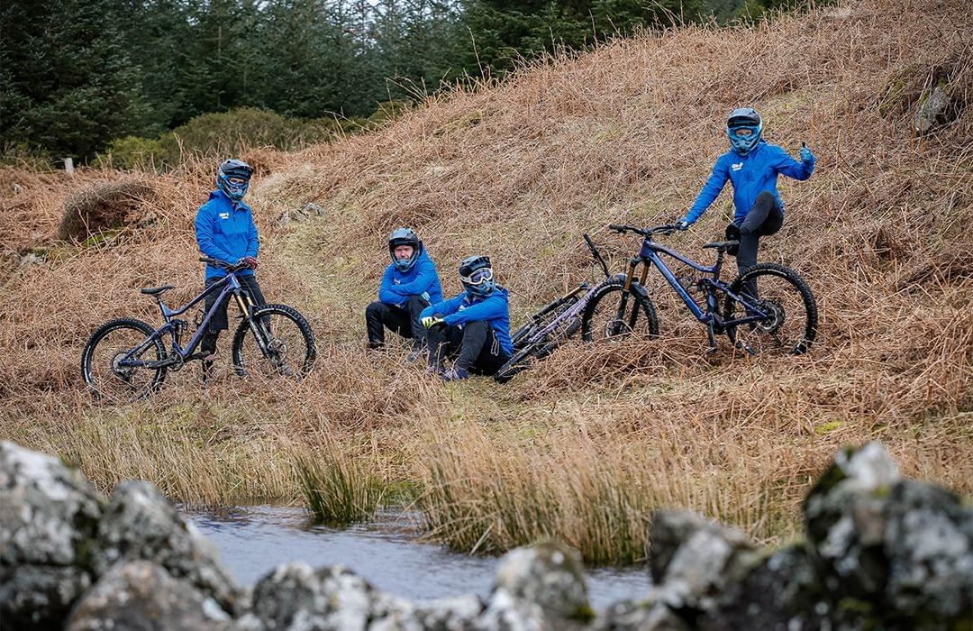 CRC Belfast Mountain bike team