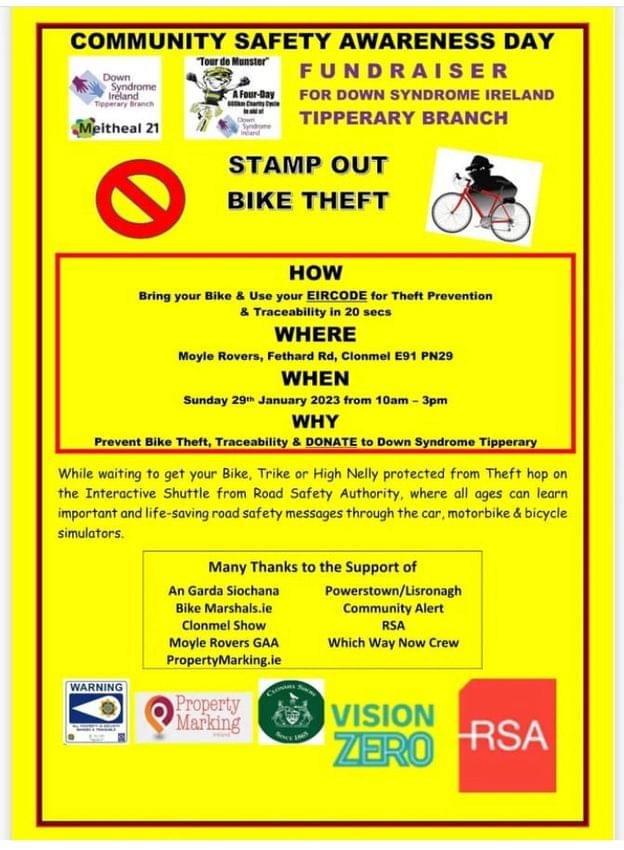 Stamp out bike theft