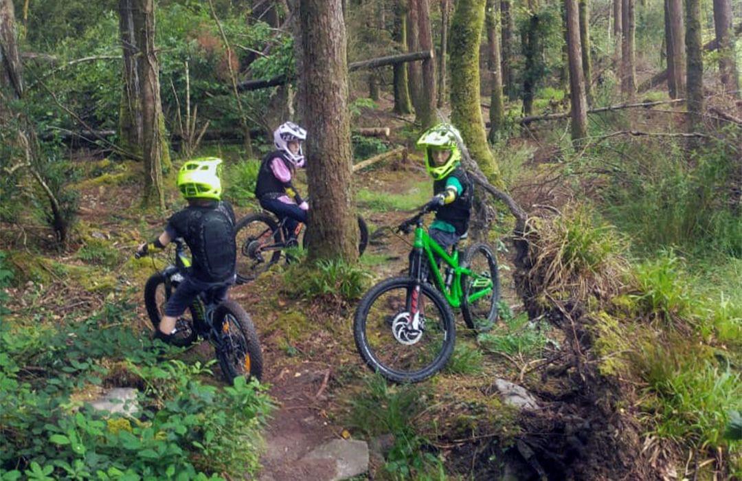 Mountain biking with kids on sale