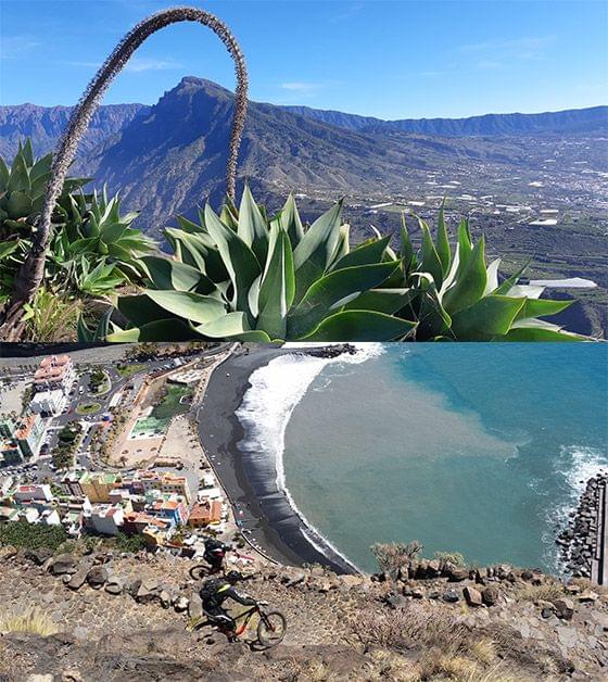 La Palma mountain biking in the Canary Islands