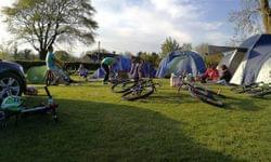 Camping at Bike Park Ireland