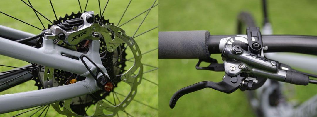 Shimano XTR M9120 Trail brakes