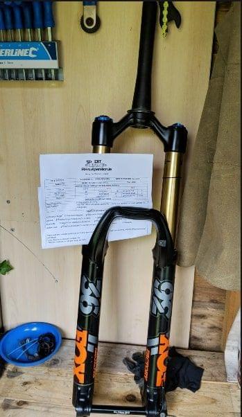 RH Suspension serviced MTB forks