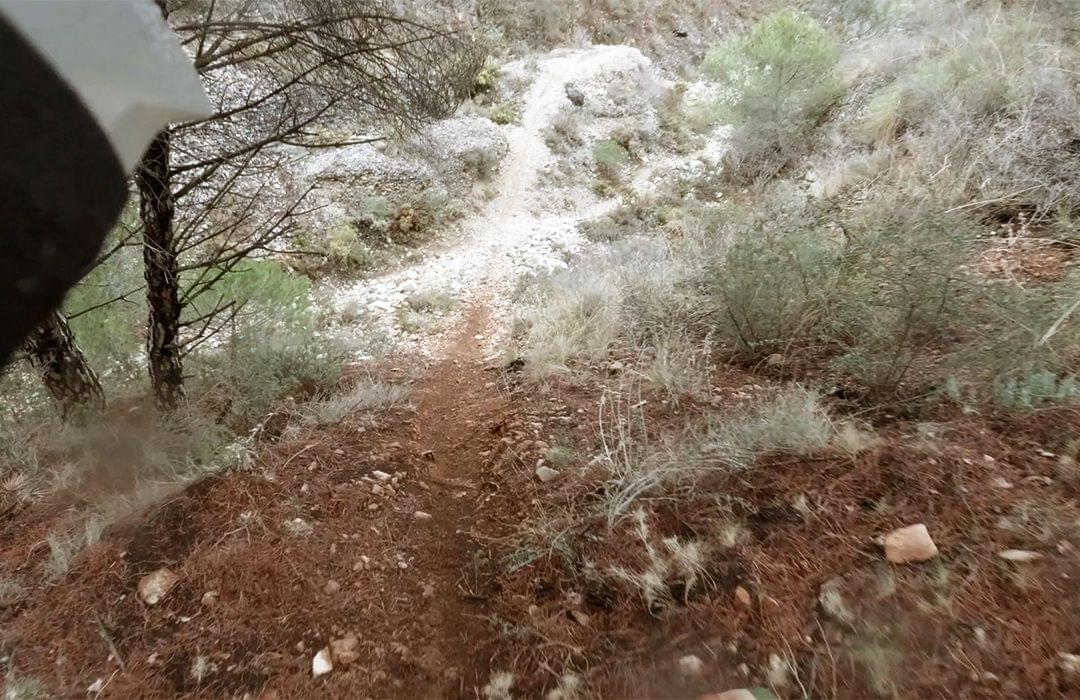 911 mountain bike trail in Malaga