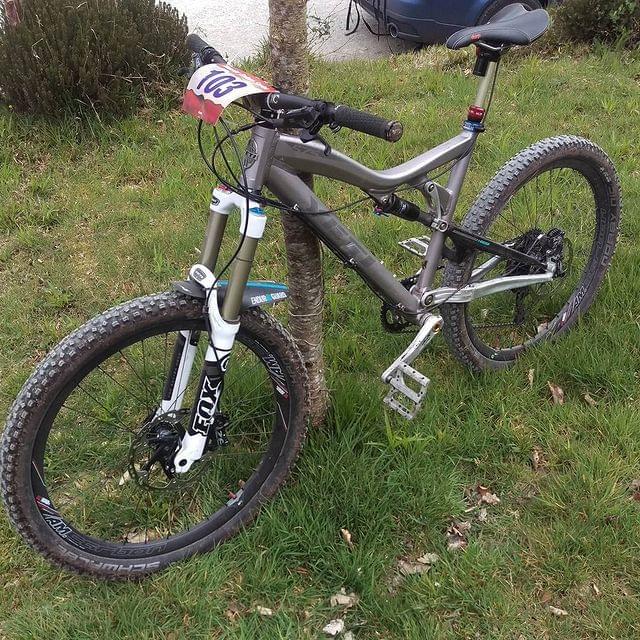 2008 Yeti 575 at a Munster Enduro Series race